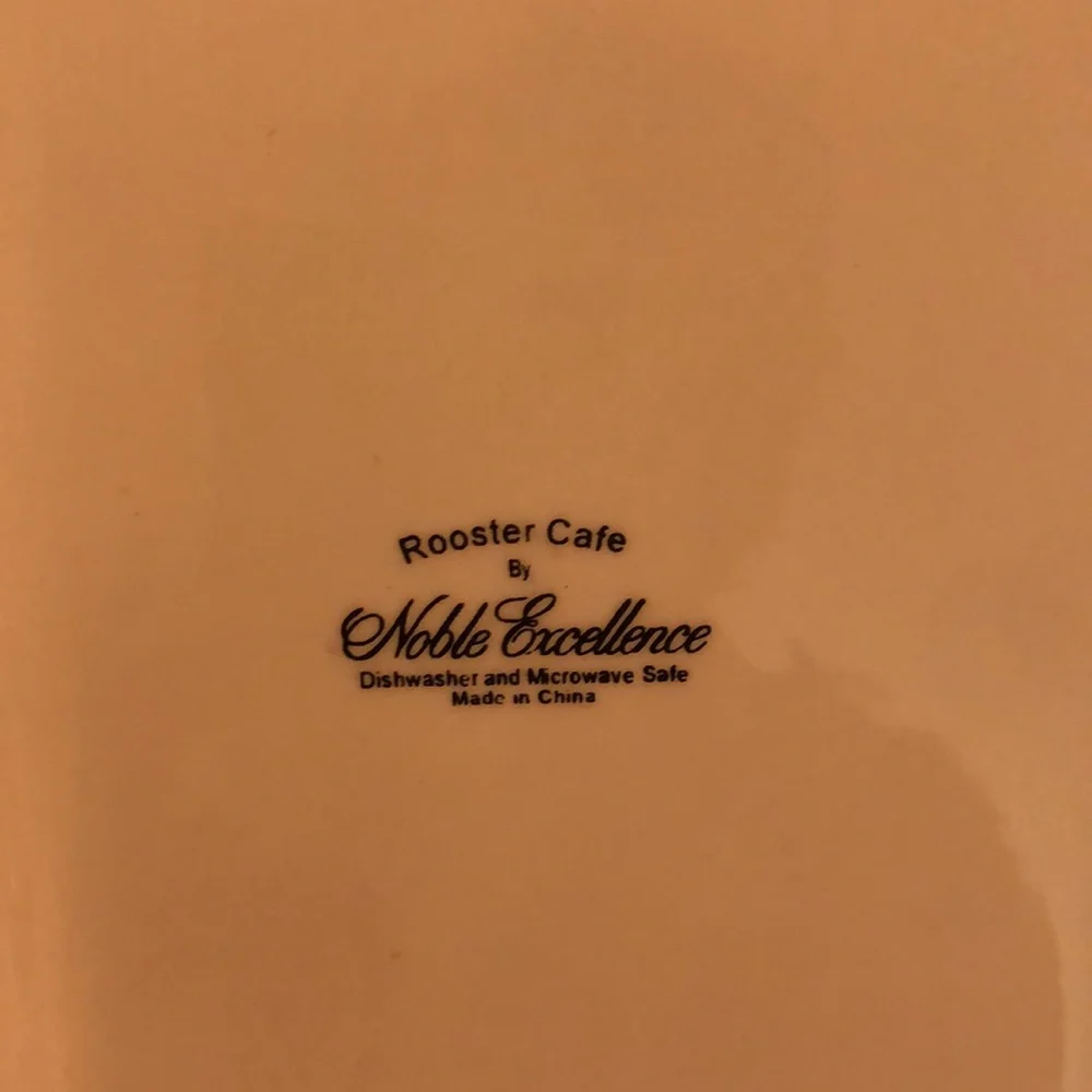 NOBLE EXCELLENCE ROOSTER CAFE 17 1/4